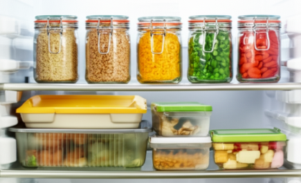 밀폐 용기를 활용하여 식재료를 신선하게 보관하면 더 오래 사용할 수 있습니다.