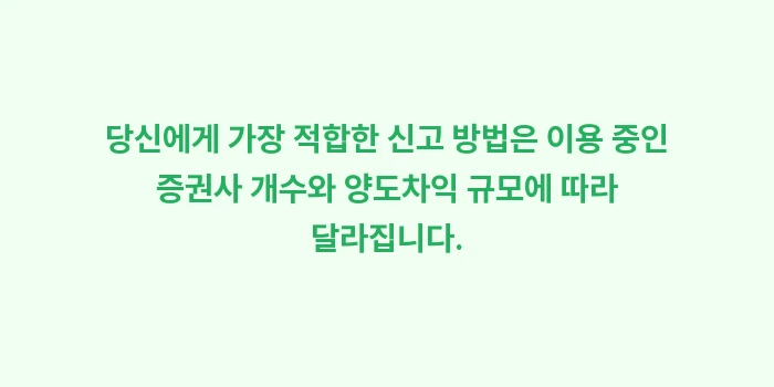 증권사 대행 신고: 당신에게 가장 적합한 신고... (1)
