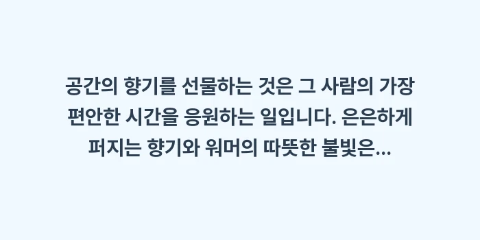 디퓨저 캔들워머 추천: 공간의 향기를 선물하는 것은... (2)