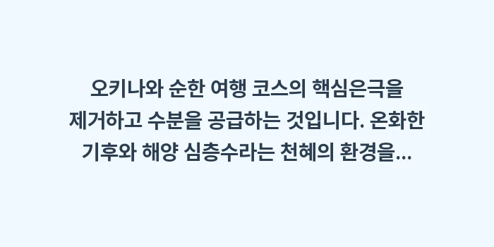 오키나와 순한 여행 코스: 오키나와 순한 여행 코스의... (1)