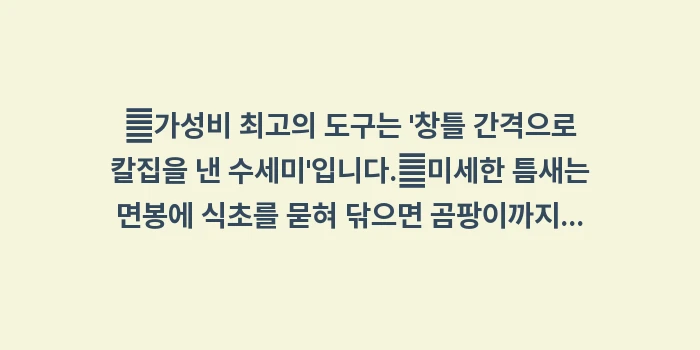 맞춤형 청소 도구 데이터 비교: ✔가성비 최고의 도구는 창... (1)