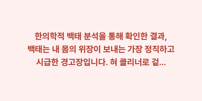 한의학적 백태 분석: 한의학적 백태 분석을 통해... (2)