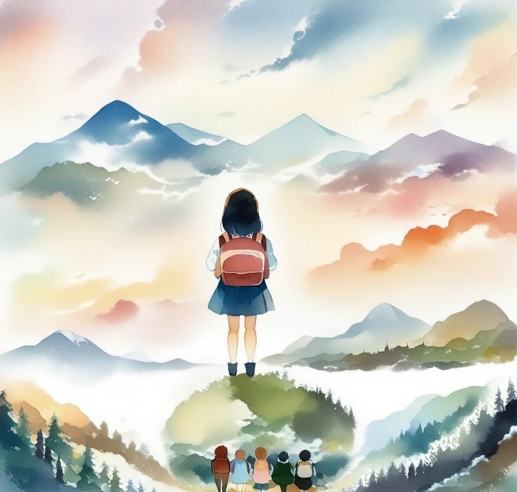 보보쇼즈 백팩을 메고 즐겁게 등교하는 아이의 뒷모습과 함께 체형별 최적 피팅 가이드라인이 그래픽으로 오버레이된 요약 이미지 보보쇼즈 백팩 사이즈 가이드: 유치원생 vs 초등학생 착용 샷 실측 리뷰 - 보보쇼즈 백팩을 메고 즐겁게 등교하는 아이의 뒷모습과 함께 체형별 최적 피팅 가이드라인이 그래픽으로 오버레이된 요약 이미지