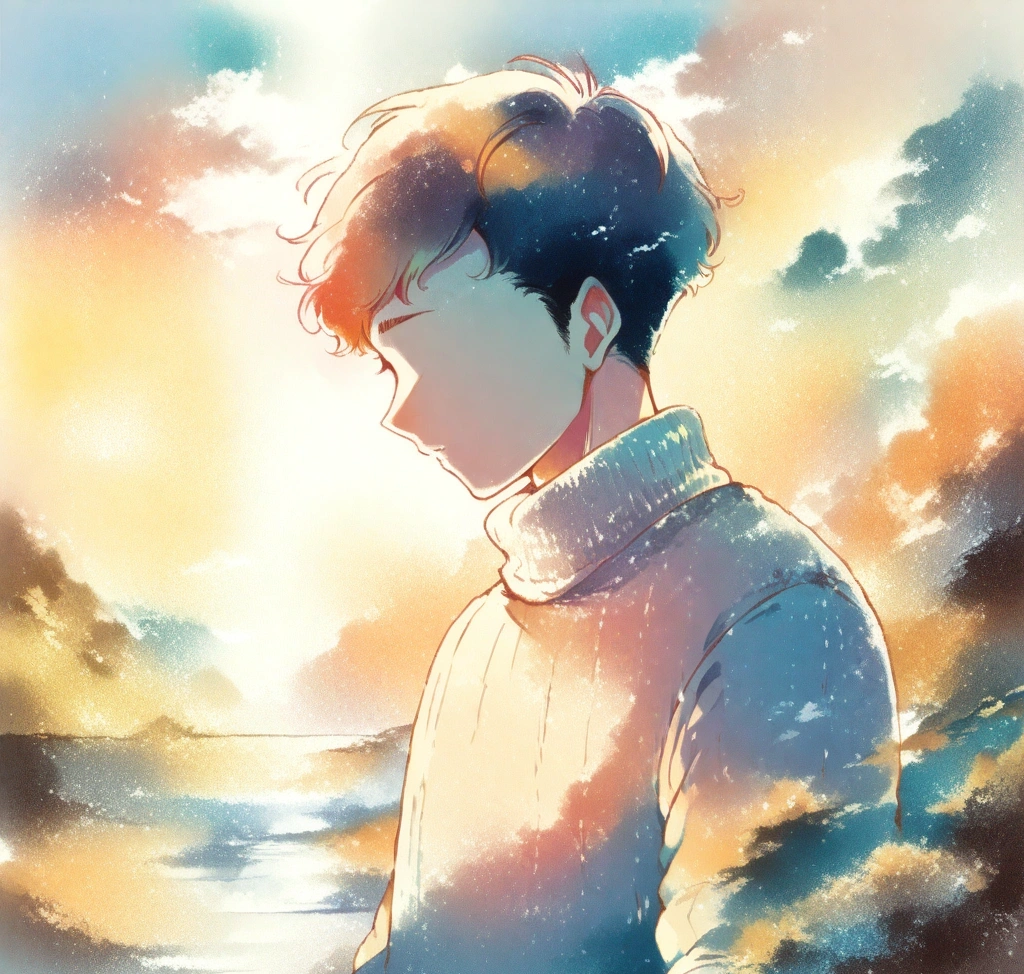 COS 남성 니트의 완성된 스타일링과 세련된 마무리를 상징하는 룩북 이미지 COS 남성 니트 사이즈 가이드: 리디파인드 핏 vs 릴렉스드 핏 차이 분석 - COS 남성 니트의 완성된 스타일링과 세련된 마무리를 상징하는 룩북 이미지