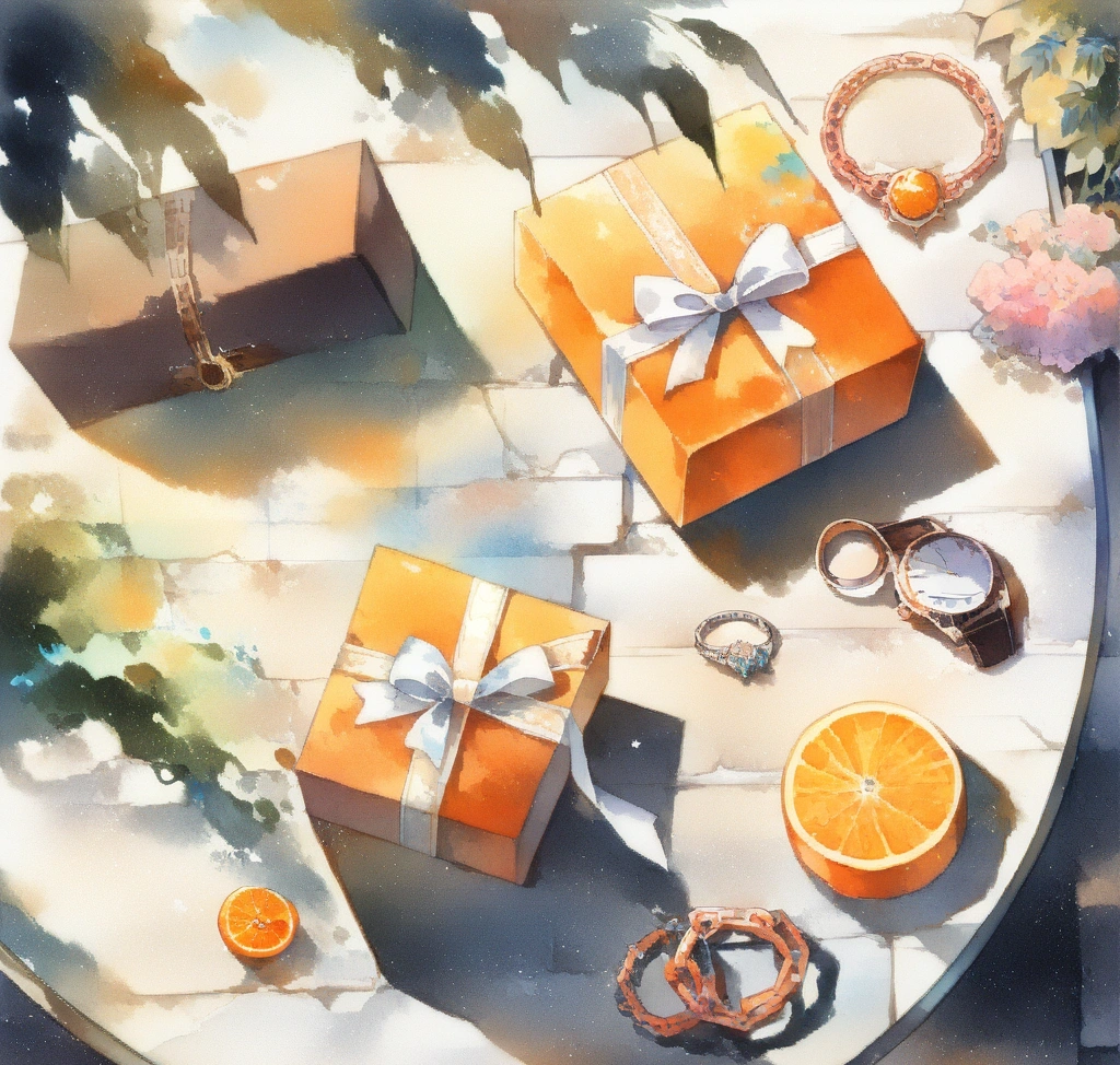 에르메스 샹달 반지 사이즈 가이드: 프랑스 EU 52 실측 및 한국 호수 변환 - A luxury lifestyle flat lay featuring an Hermes orange box, a Chaine d