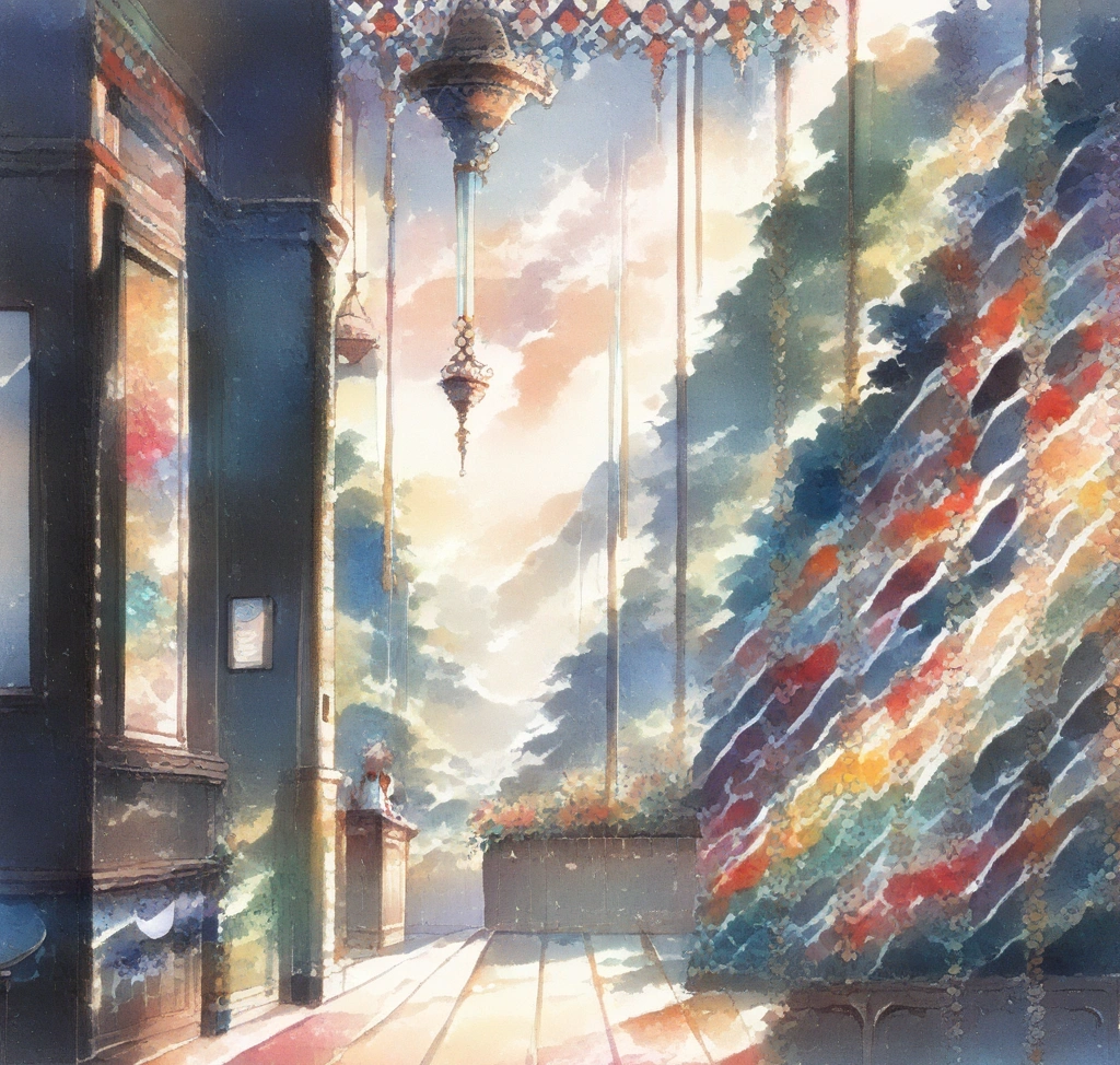 나이키 줌 보메로 5 우먼스 사이즈 가이드: 남성이 신을 때의 팁 - 상세묘사: 나이키 줌 보메로 5를 착용하고 감각적인 인테리어의 카페 웨이팅 라인에 서 있는 남성의 하반신 샷. 와이드 팬츠 아래로 살짝 보이는 우먼스 전용 컬러웨이의 영롱한 색감과 견고한 줌 에어 밑창이 강조된 모습