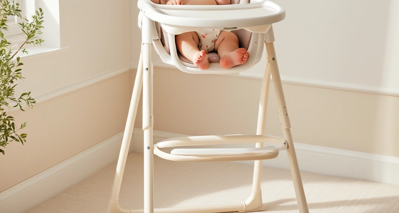 아기 성장 발달 - 소근육 정교화를 위한 식사용 하이체어 놀이법 (baby growth development, baby highchair eating play)